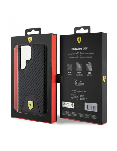 Ferrari Carbon Stitched Bottom - Case...