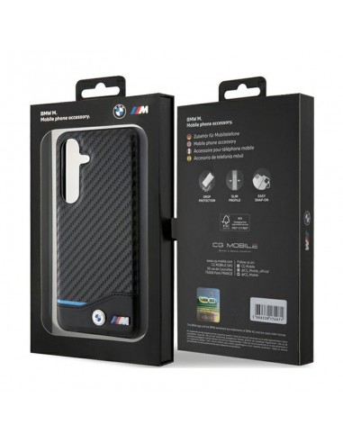 BMW Leather Carbon Blue Line - Case...