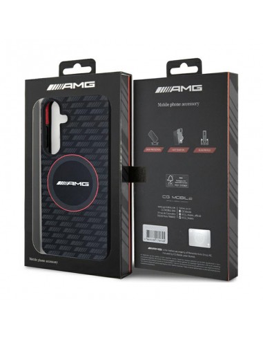 AMG Silicone Carbon Pattern MagSafe -...