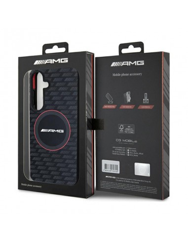 AMG Silicone Carbon Pattern MagSafe -...