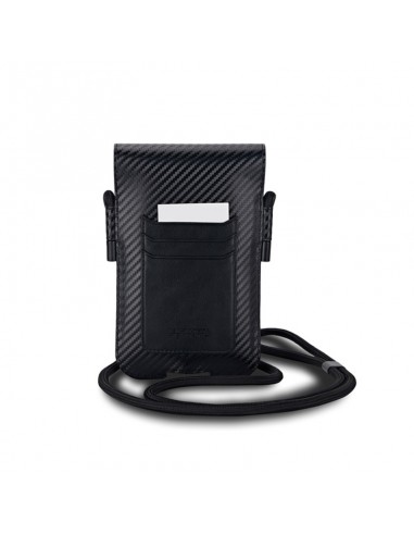 BMW Carbon Blue Stripes Wallet Bag -...