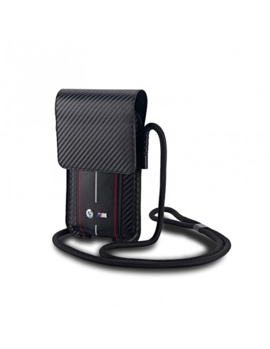 BMW Carbon Red Stripes Wallet Bag -...