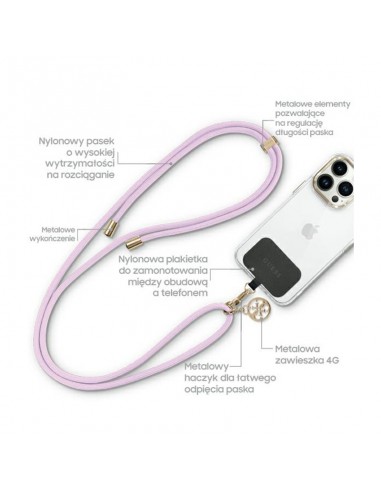 Guess CBDY Cord Nylon 4G Metal Charm...