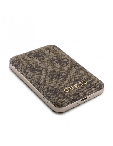 Guess 4G Leather Metal Logo MagSafe -...