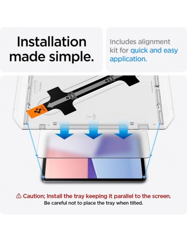 Spigen GLAS.TR EZ FIT - Tempered...