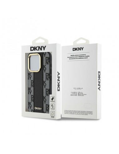 DKNY Leather Checkered Mono Pattern...
