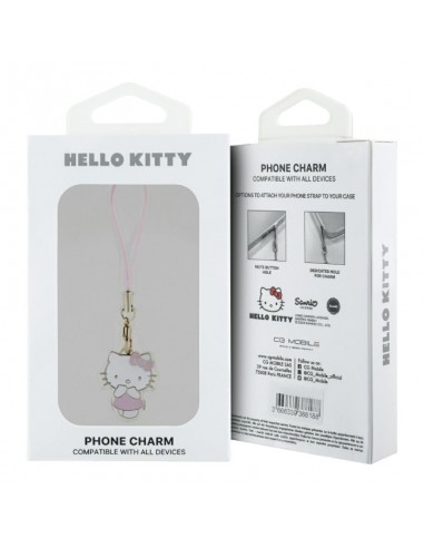 Hello Kitty Phone Strap Charm Kitty...