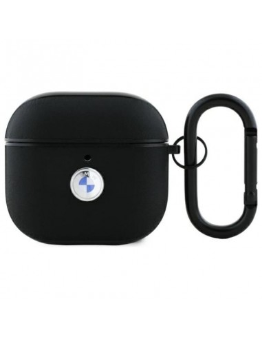 BMW Genuine Leather Silver Logo -...