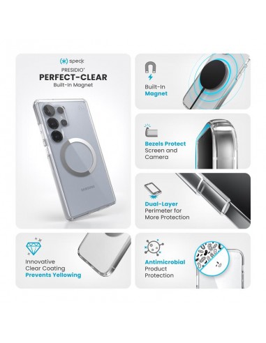 Speck Presidio Perfect-Clear Magnet -...