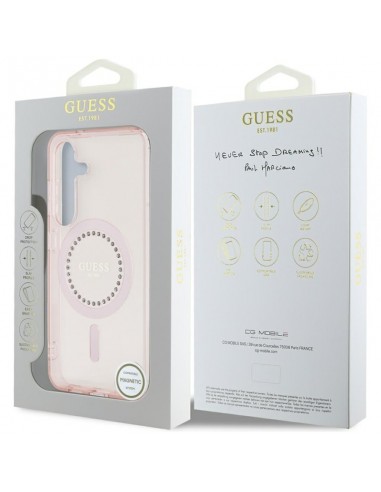 Guess Rhinestones Printed Classic...