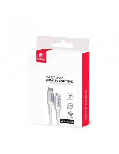 Crong Armor Link - Cavo MFi di...