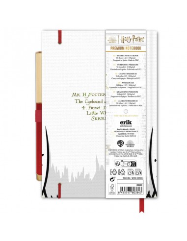 Harry Potter - Quaderno A5 con penna...