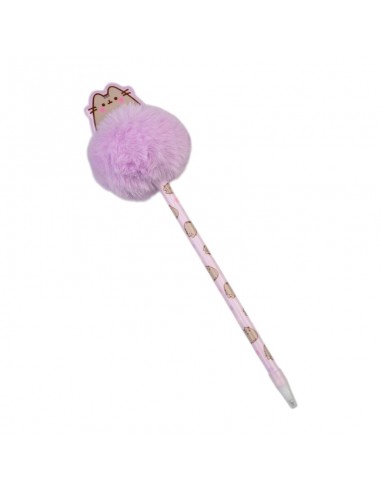 Pusheen - Penna a sfera con pompon...