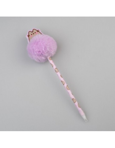 Pusheen - Penna a sfera con pompon...