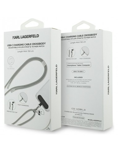 Karl Lagerfeld Crossbody Strap...