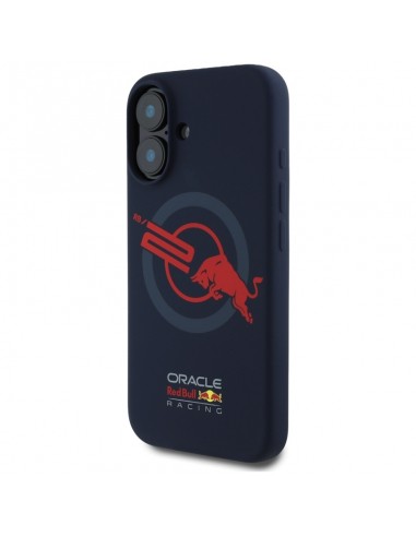 Custodia per iPhone 16 con logo Red...