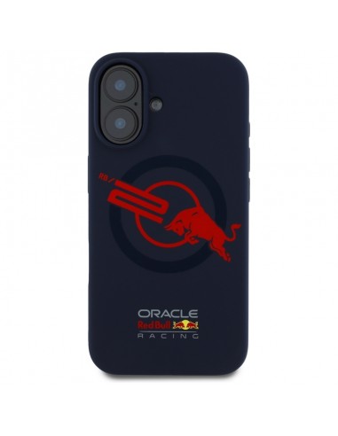 Custodia per iPhone 16 con logo Red...