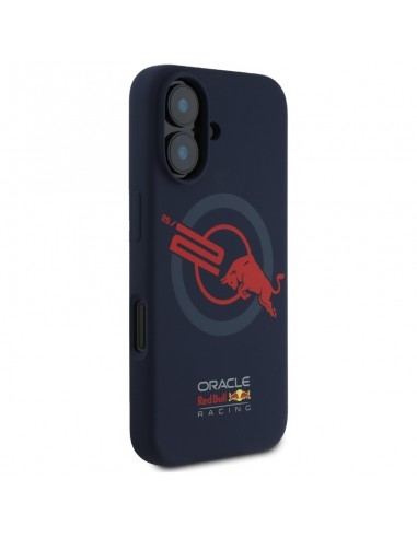 Custodia per iPhone 16 con logo Red...