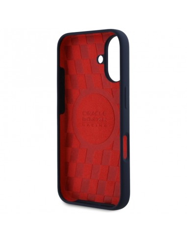 Custodia per iPhone 16 con logo Red...