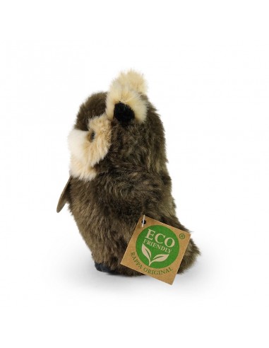 Rappa - Plush Realistic Toy Owl 13 cm...