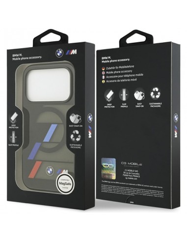 BMW M IML Metal Buttons Tricolor...