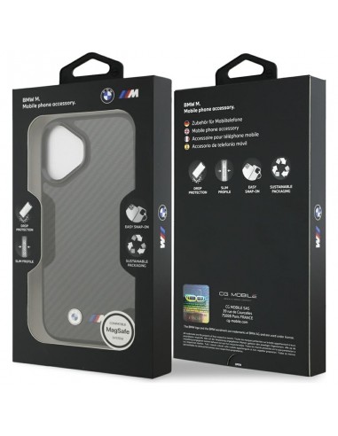 Custodia BMW M Kevlar Matt MagSafe...