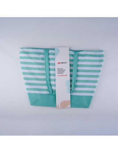 Alpina - Striped Beach Bag 49.3x16x34...