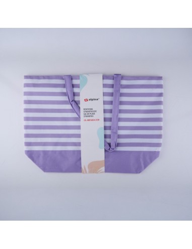 Alpina - Striped Beach Bag 49.3x16x34...