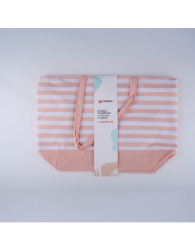 Alpina - Striped Beach Bag 49.3x16x34...
