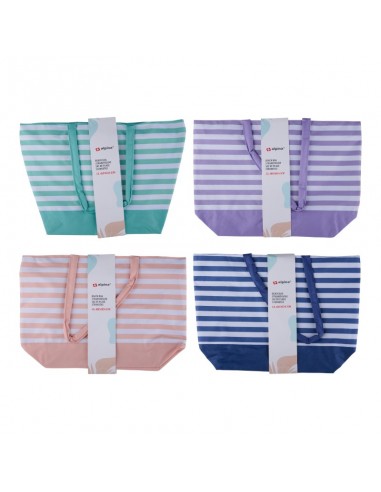 Alpina - Striped Beach Bag 49.3x16x34...