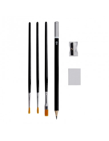 Artico - Art painting set in wooden...