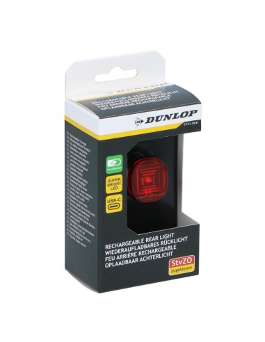 Dunlop - USB-C rechargeable LED rear...