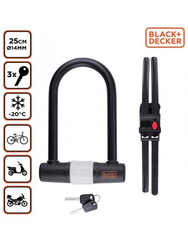 Black&Decker - Bicycle Lock / U-Lock...