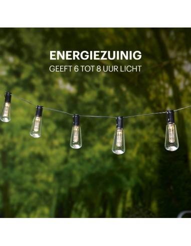 Grundig - Solar Garden LED Lights 3.35 m