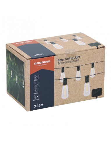 Grundig - Solar Garden LED Lights 3.35 m