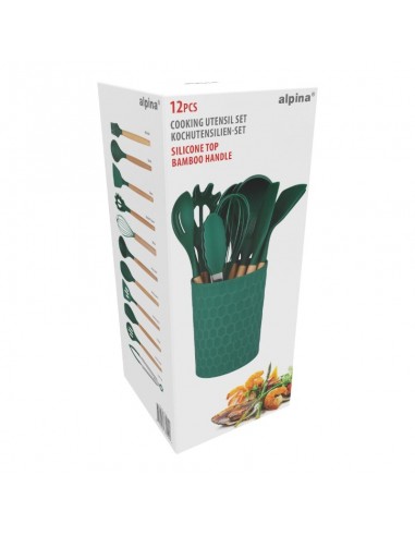 Alpina - Set di utensili da cucina in...