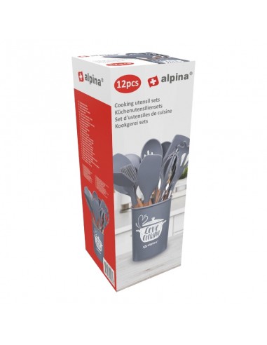 Alpina - Set di utensili da cucina in...