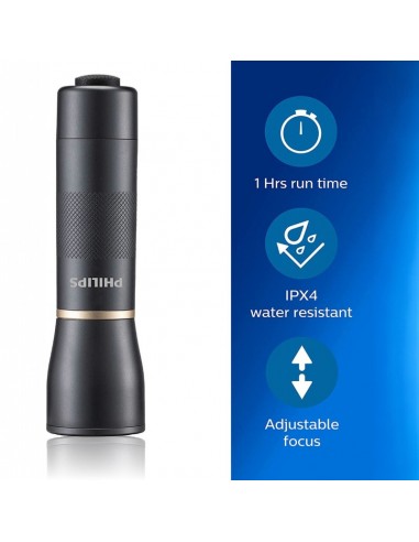 Philips - Torcia LED in alluminio 400...