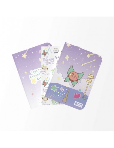 BT21 - Set di quaderni A6 SHOOKY (3...