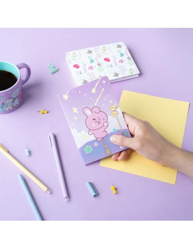 BT21 - Set di quaderni COOKY A6 (3...