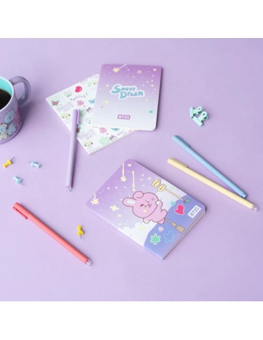 BT21 - Set di quaderni COOKY A6 (3...