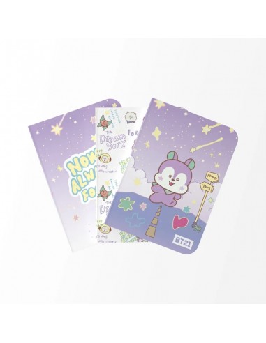 BT21 - Set di quaderni MANG A6 (3 pezzi)