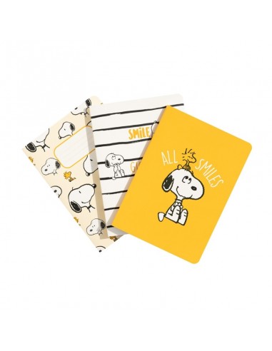 Snoopy - Set di quaderni A6 della...