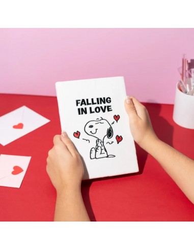 Snoopy - Quaderno/quaderno di peluche...