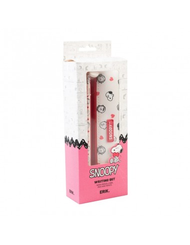 Snoopy - Astuccio con penna e set di...