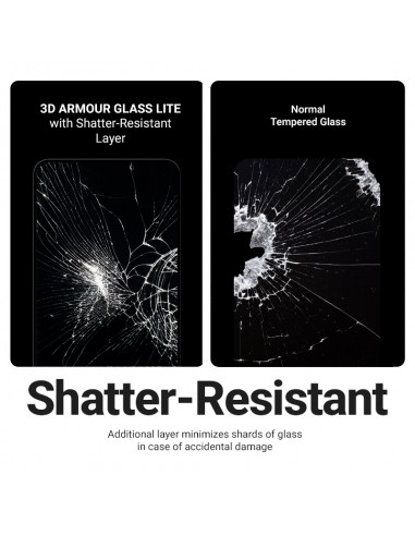 Crong 3D Armour Glass Lite - Vetro...