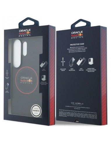 Custodia MagSafe con anello rosso a...