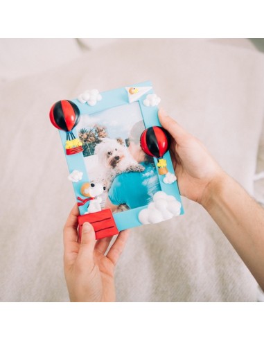 Cornice portafoto 3D di Snoopy, 10x15 cm
