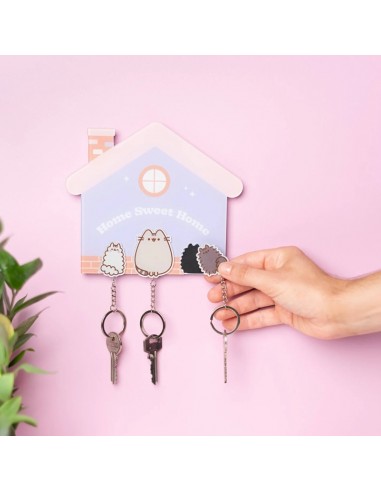 Pusheen - Portachiavi con anelli...
