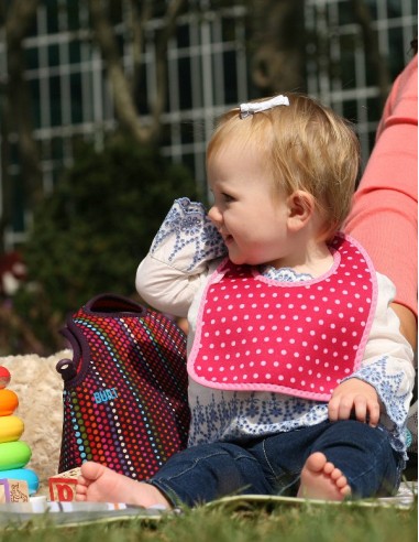 BUILT Mess Mate Set of 2 baby bib...